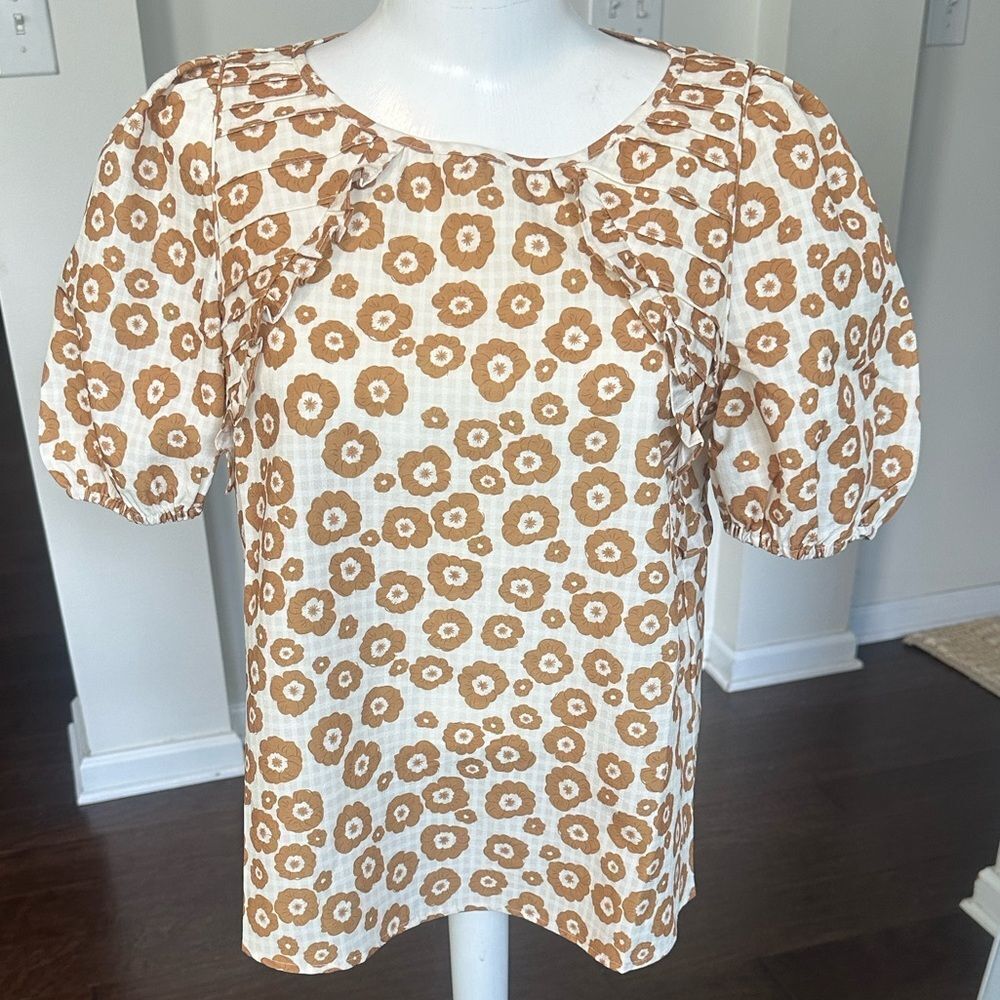 THML Floral Print Blouse S